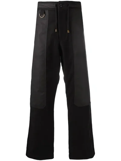 Nicholas Daley Cropped-hose Mit Weitem Bein In Black