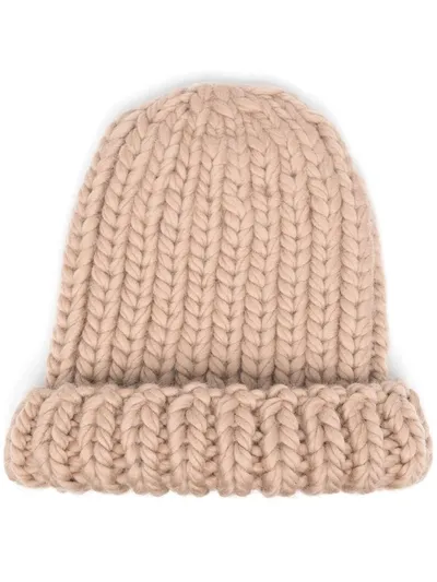 Mr Mittens Ribble Wool Beanie In Neutrals