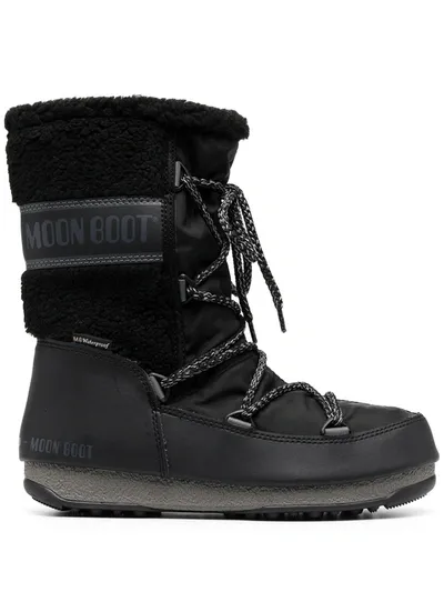 Moon Boot Monaco S In Black