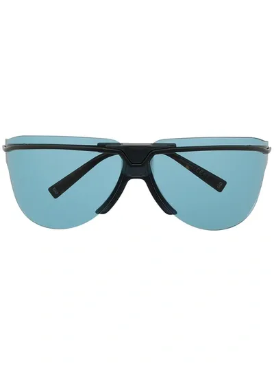 Givenchy Oversized Frame Sunglasses In Blue