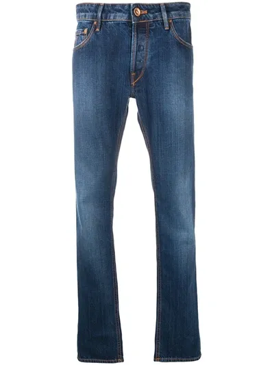 Hand Picked Orvieto Slim-fit Jeans In Blue