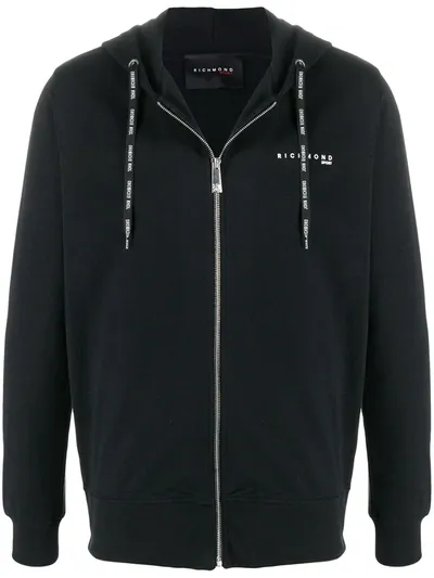 John Richmond Maruski Fitness Hoodie In Black