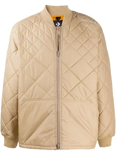 Converse Utility Padded Jacket In Neutrals