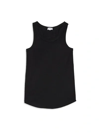 Splendid Girls' Jersey Tank Top - Big Kid In Black