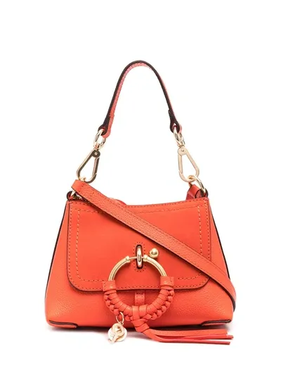 See By Chloé Mini Joan Crossbody Bag In Orange