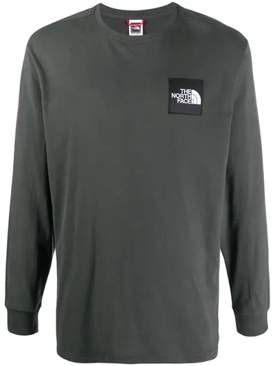 The North Face Blackbox Logo T-shirt In Grey