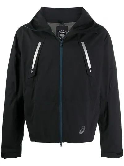 Asics X Kiko Kostadinov Zip-up Hooded Jacket In Black