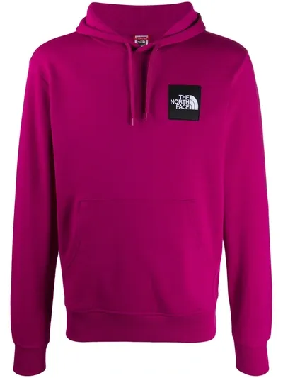 The North Face Blackbox Logo Hoodie In Pink