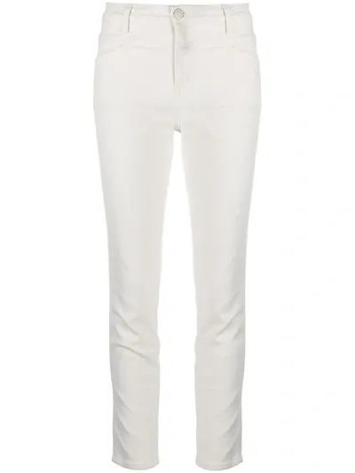 Closed Low-rise Slim-fit Jeans In Neutrals