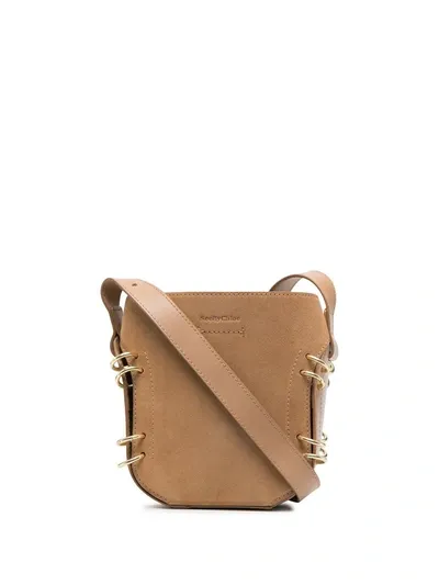 See By Chloé Alvy Bucket Bag In Neutrals