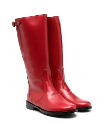 Pèpè Kids' Knee-length Boots In Red