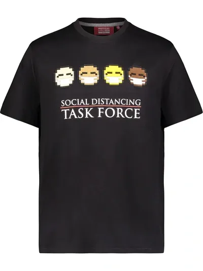 Mostly Heard Rarely Seen 8-bit Task Force Cotton T-shirt In Black