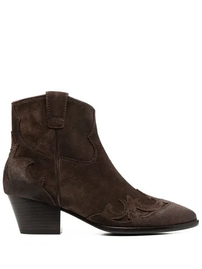 Ash Klassische Chelsea-boots In Brown