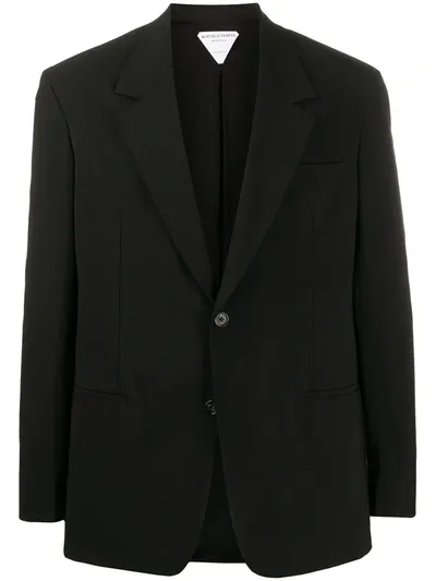 Bottega Veneta Single Breasted Blazer In Black