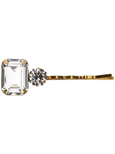 Jennifer Behr Crystal-embellished Hair Pin In Diamond