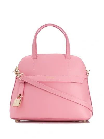 Furla Medium Piper Dome Bag In Pink