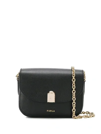 Furla Mini 1927 Crossbody Bag In Black