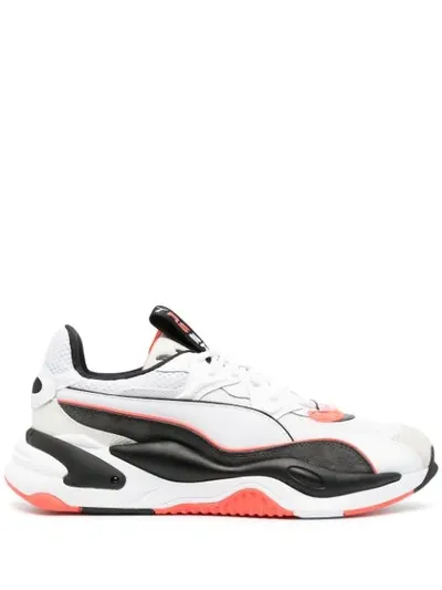 Puma Rs-2k Messaging Contrast Panel Sneakers In White