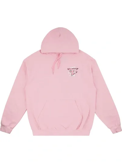 Anti Social Social Club X Faze Clan Hoodie In Pink