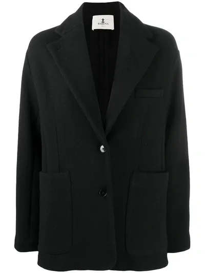 Barena Venezia Single-breasted Blazer In Black