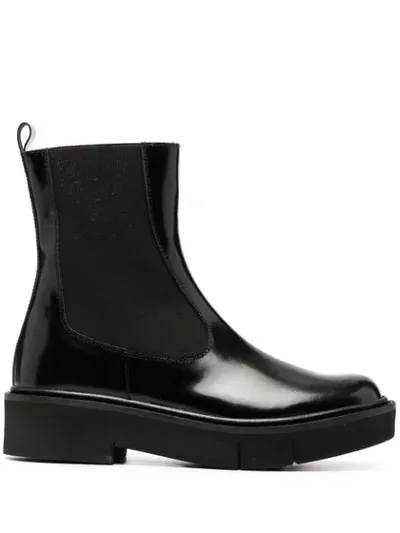 Paloma Barceló Chicla Chunky Sole Boots In Black