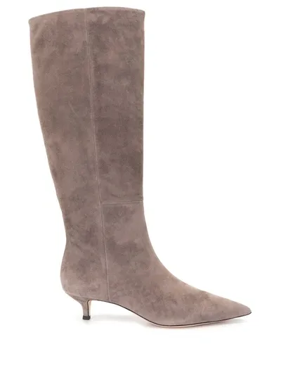 Veronica Beard Freda Boots In Grey