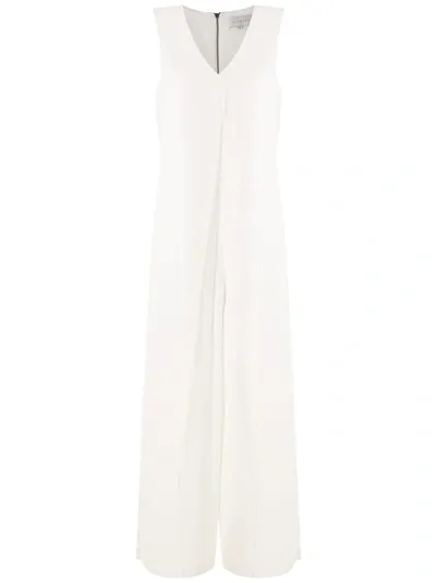 Alcaçuz Jana Loose Jumpsuit In White