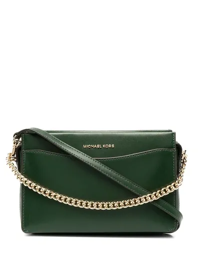 Michael Michael Kors Chain Strap Tote Bag In Green