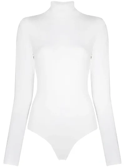 Spanx Suit Yourself Turtleneck Bodysuit In White