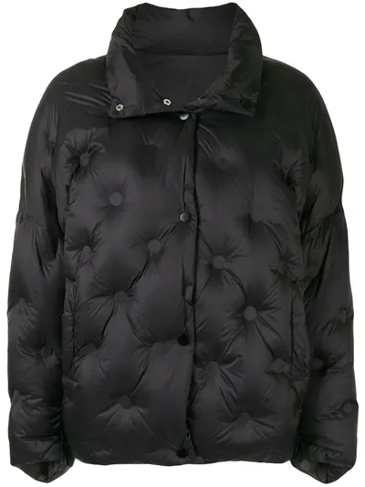 Stand Studio Quilted Puffer Jacket In Black