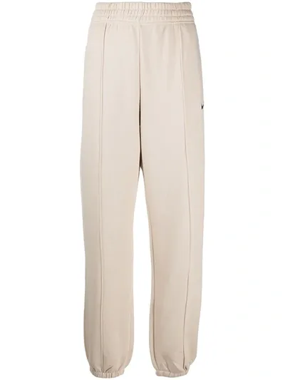 Nike Essential Fleece Track Pants In Neutrals