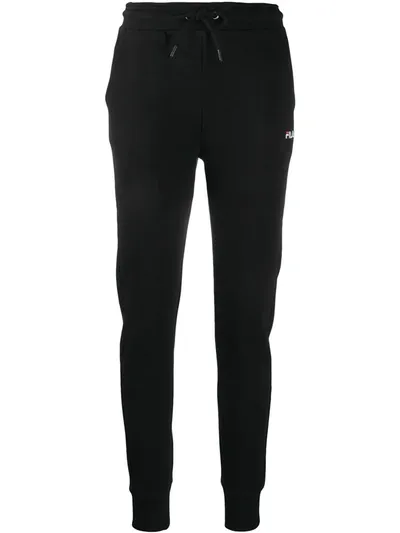 Fila Slim-fit Tracksuit Bottoms In Black