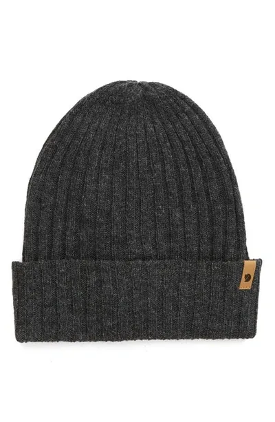 Fjall Raven Thin Byron Beanie In Graphite