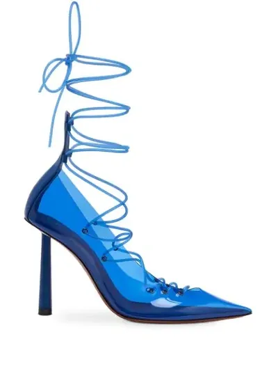 Fenty Corset 105mm Pumps In Blue