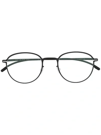 Mykita Asmund Round-frame Glasses In Black