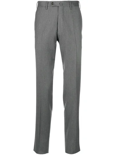 Pt01 Slim-fit Tailored Trousers In Grey