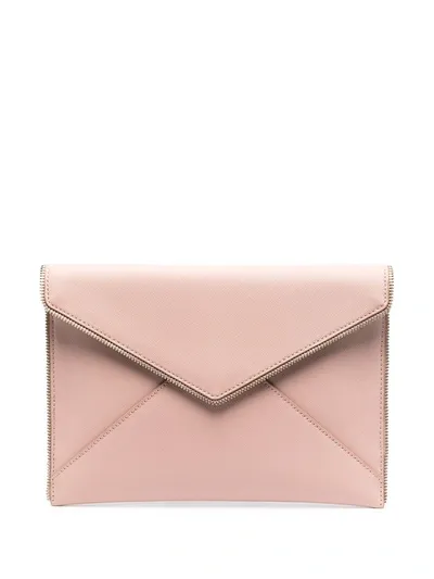 Rebecca Minkoff Leo Clutch Bag In Pink