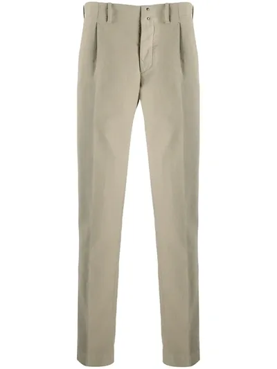 Incotex Straight-fit Trousers In Neutrals