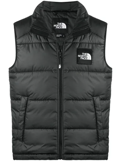 The North Face Padded Gilet In Black