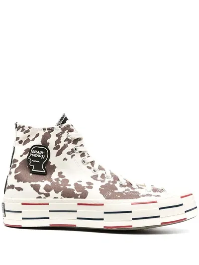 Converse X Brain Dead White Chuck 70 Sneakers In Multicolor