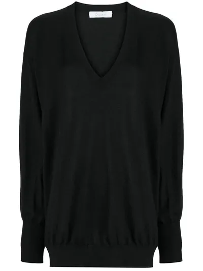 Cruciani Glitter Details Jumper In Black