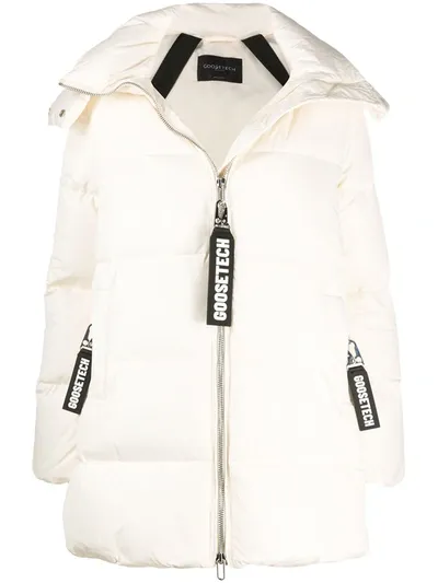 Goosetech Oversized Padded Coat In White