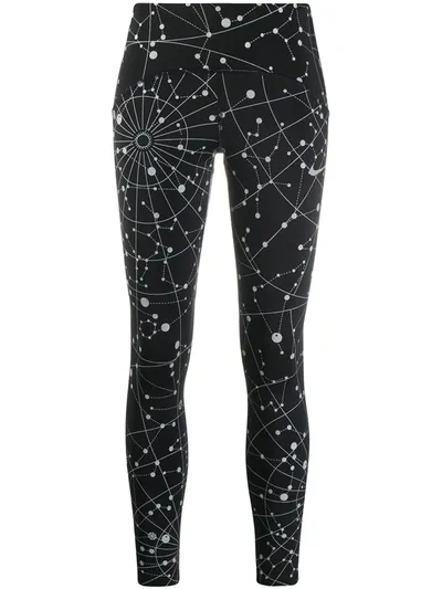 Nike Speed Flash Leggings In Black