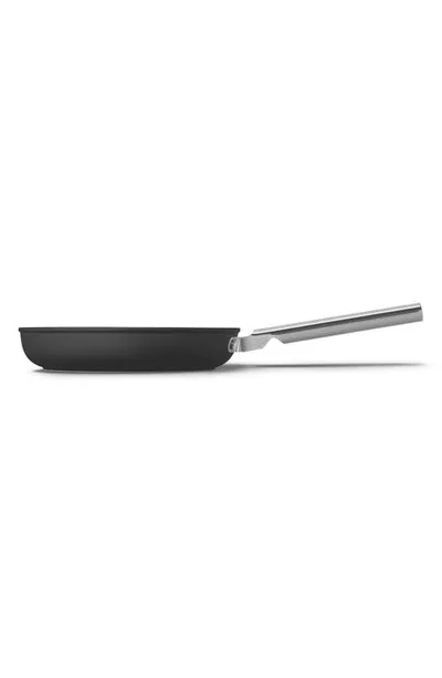 Smeg 10-inch Nonstick Frying Pan In Matte Black