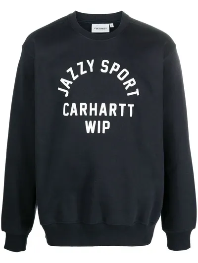 Carhartt Jazzy Sport Long-sleeved Sweater In Blue