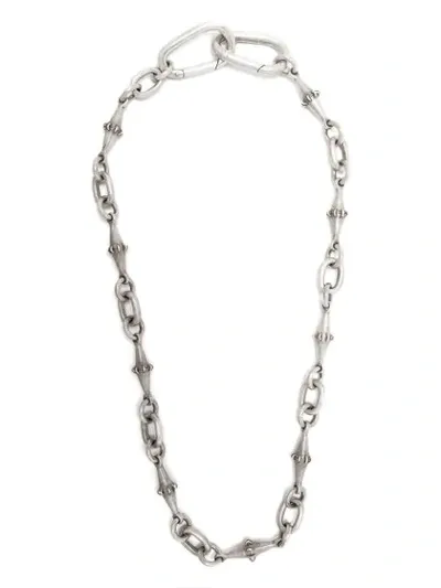 Parts Of Four Totem Chain Necklace In Silver