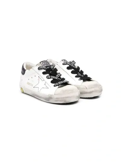 Golden Goose Kids' Superstar Low-top Sneakers In White