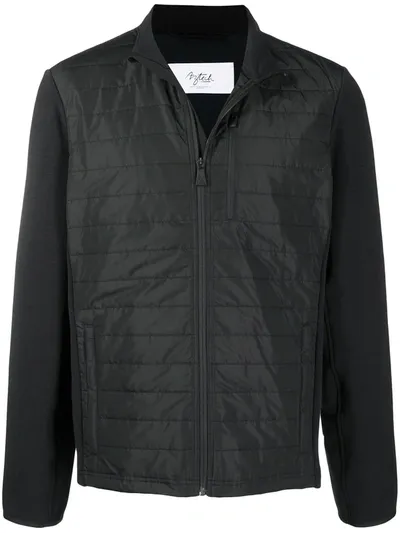 Aztech Mountain Smuggler Quilted Bomber Jacket In Black