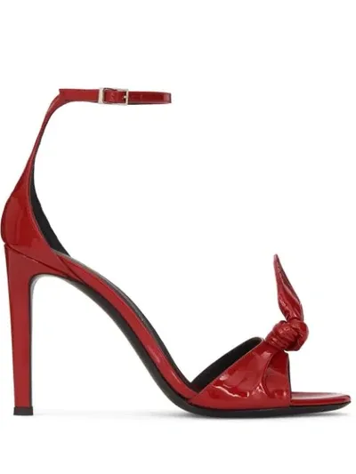 Giuseppe Zanotti Chili Pepper Sandals In Red