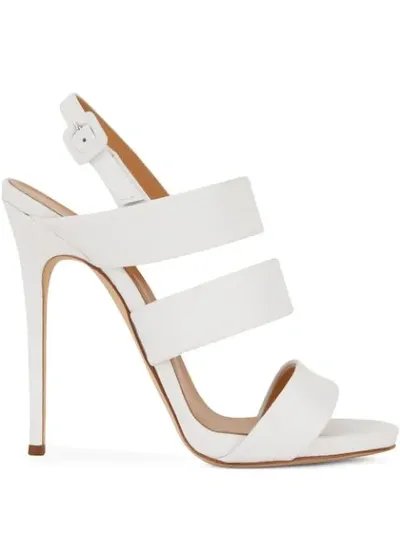 Giuseppe Zanotti Evelina 120mm Sandals In White